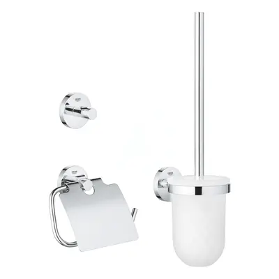 Grohe 41204000 - Set doplňků pro toaletu 3 v 1, chrom