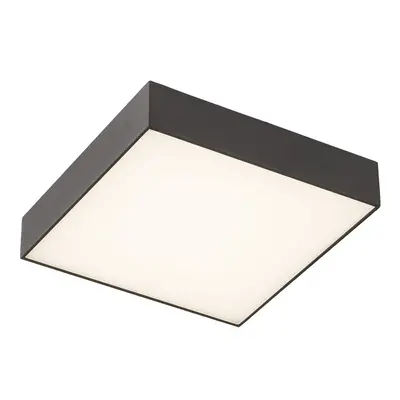 Sapho RISA stropní LED svítidlo 30W, 300x300mm, 230V, černá