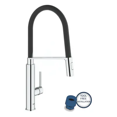 Grohe 31489000 - Dřezová baterie s flexibilním ramenem, chrom