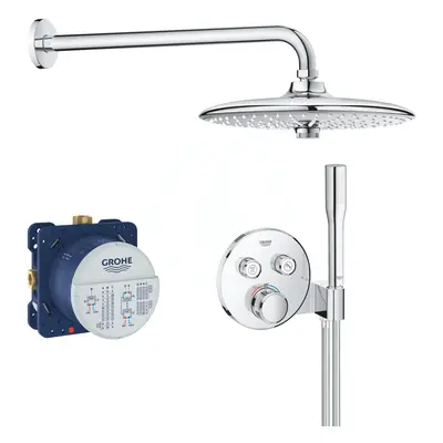 Grohe 34744000 - Sprchový set Perfect s podomítkovým termostatem, 3 proudy, chrom