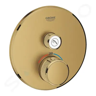 Grohe 29118GN0 - Termostatická sprchová baterie pod omítku s jedním ventilem, kartáčovaný Cool S