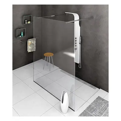 Polysan MODULAR SHOWER jednodílná zástěna WALK-IN, 1200mm