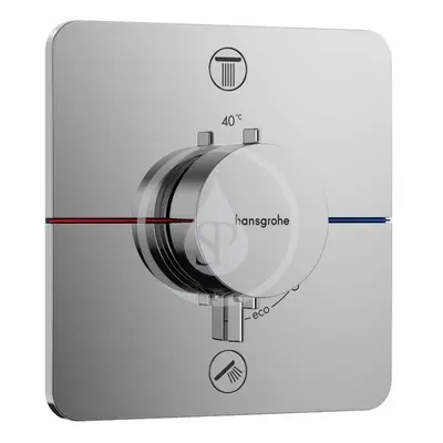 Hansgrohe 15583000 - Termostatická baterie pod omítku, pro 2 spotřebiče, chrom