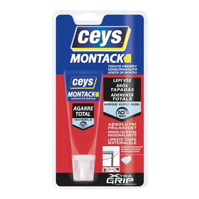 Ceys MONTACK LEPÍ VŠE NEVIDITELNĚ, montážní lepidlo, 80g