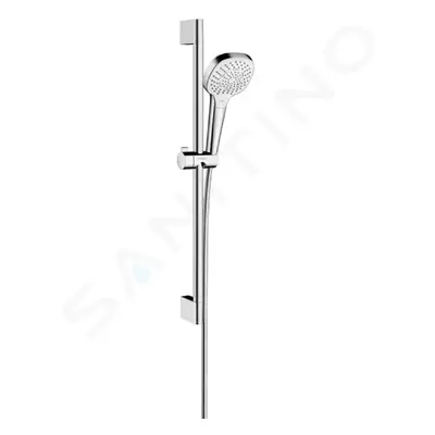 Hansgrohe 26580400 - Set sprchové hlavice, 3 proudy, tyče a hadice, bílá/chrom