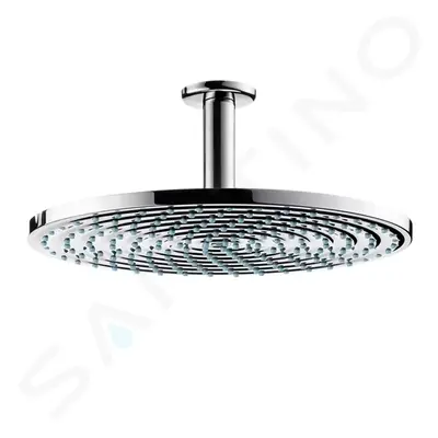 Hansgrohe 26600000 - Hlavová sprcha 300, 1 proud, EcoSmart, přívod od stropu 10 cm, chrom