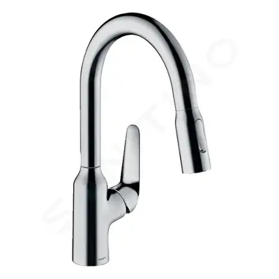 Hansgrohe 71862000 - Dřezová baterie M429-H180 ECO, s výsuvnou sprškou, chrom