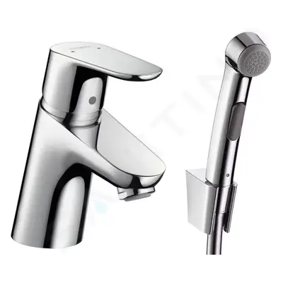 Hansgrohe 31926000 - Souprava pákové baterie 70 s bidetovou sprškou a sprchovou hadicí, chrom