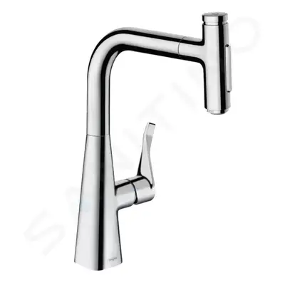 Hansgrohe 73817000 - Dřezová baterie M7117-H240 s výsuvnou sprškou, sBOX, chrom