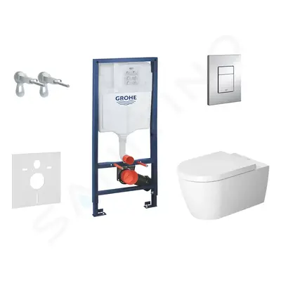 Grohe 38528SET-KM - Set předstěnové instalace, klozetu a sedátka ME by Starck, Rimless, SoftClos