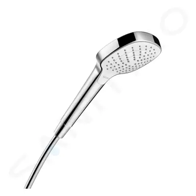 Hansgrohe 26813400 - Sprchová hlavice Vario, 3 proudy, EcoSmart 9l/min, bílá/chrom