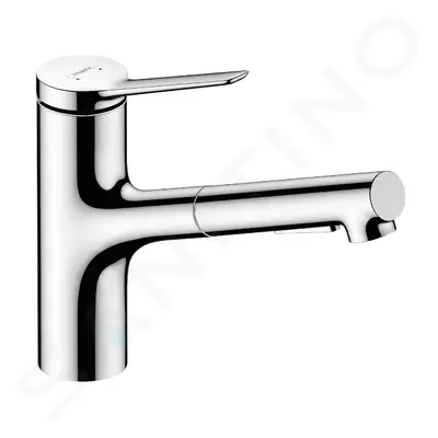 Hansgrohe 74800000 - Dřezová baterie 150, s výsuvnou sprškou, chrom