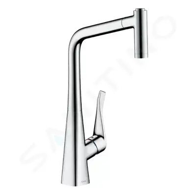 Hansgrohe 14820000 - Dřezová baterie s výsuvnou sprškou, chrom