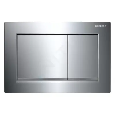 Geberit 115.080.KH.1 - Ovládací tlačítko splachování, lesklý chrom/chrom mat