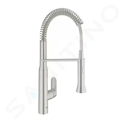 Grohe 31379DC0 - Dřezová baterie s flexibilním ramenem, supersteel