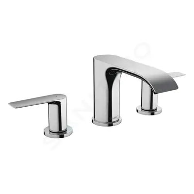 Hansgrohe 75033000 - Umyvadlová baterie s výpustí, 3-otvorová instalace, EcoSmart, chrom