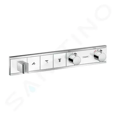 Hansgrohe 15356400 - Termostatická sprchová baterie pod omítku, pro 3 výstupy, bílá/chrom