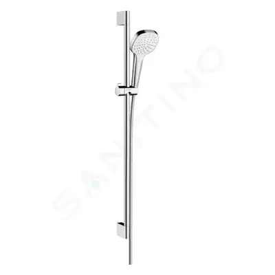 Hansgrohe 26594400 - Set sprchové hlavice, tyče a hadice, bílá/chrom