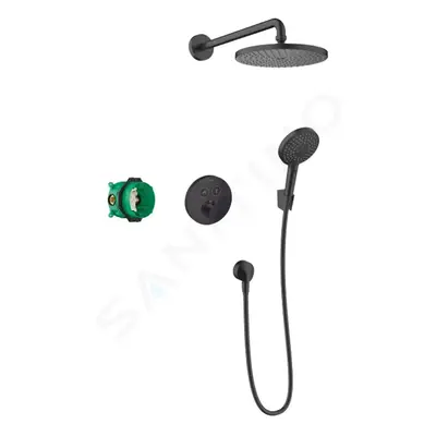 Hansgrohe 27959670 - Sprchový set 240, s termostatem ShowerSelect S pod omítku, matná černá