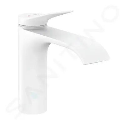 Hansgrohe 75020700 - Umyvadlová baterie 110, s výpustí, EcoSmart, matná bílá