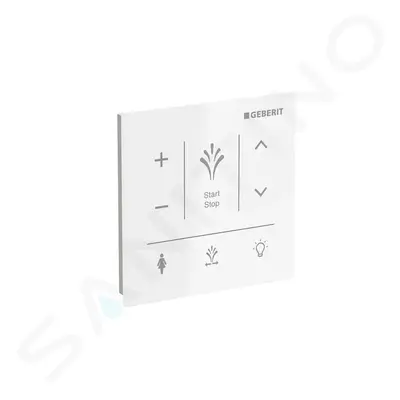 Geberit 147.041.SI.1 - Ovládací panel pro elektronický bidet Sela, bílá