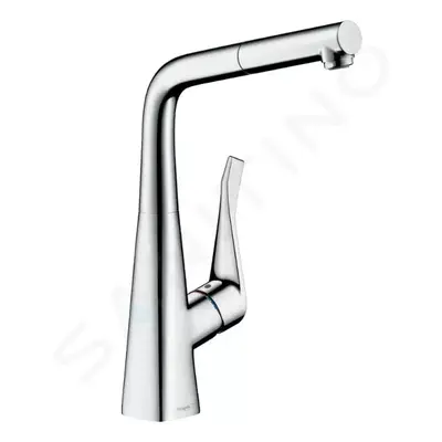 Hansgrohe 14821000 - Dřezová baterie s výsuvnou koncovkou, chrom