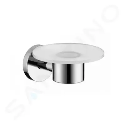 Hansgrohe 40515000 - Mýdlenka s držákem, sklo/chrom