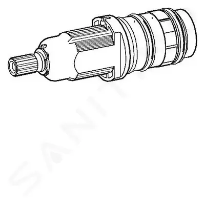 Hansa 59913823 - Termostatická kartuše bez uzavírání 2.7