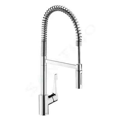 Hansgrohe 14806000 - Dřezová baterie XXL, Semi-Pro s flexibilním ramenem, EcoSmart, chrom