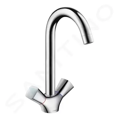 Hansgrohe 71280000 - Dřezová stojánková baterie, chrom