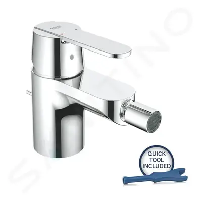 Grohe 32885000 - Bidetová baterie s výpustí, chrom