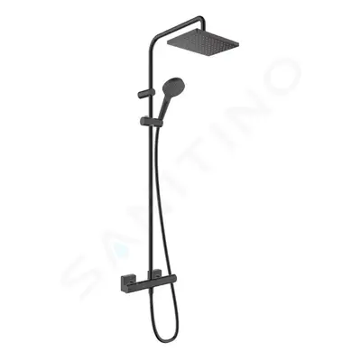 Hansgrohe 26097670 - Sprchový set Showerpipe 230 s termostatem, EcoSmart, matná černá