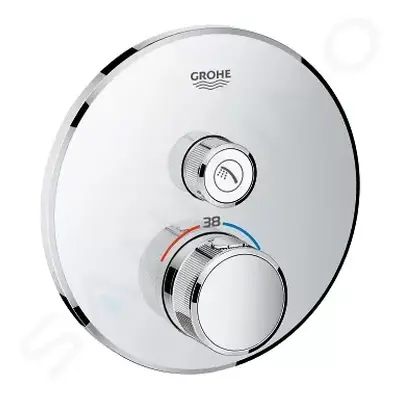 Grohe 29118000 - Termostatická sprchová baterie pod omítku s jedním ventilem, chrom