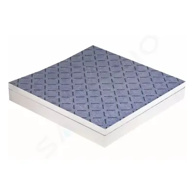 Geberit 154.253.00.1 - Sprchová deska 1000x1000 mm, umožňující obložení, se spádem do V