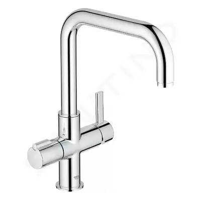 Grohe 30097000 - Páková dřezová baterie Duo, chrom