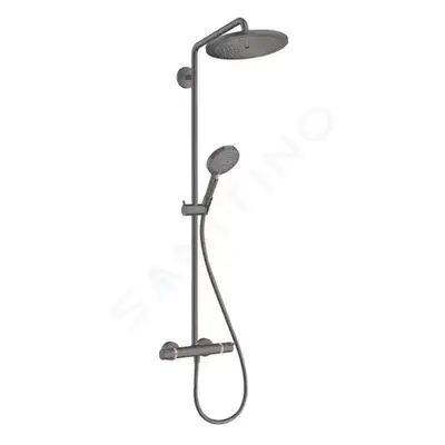 Hansgrohe 26891340 - Sprchový set Showerpipe 280 s termostatem, EcoSmart, kartáčovaný černý chro