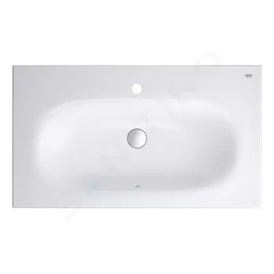 Grohe 3956700H - Umyvadlo s přepadem 80x46 cm, PureGuard, alpská bílá