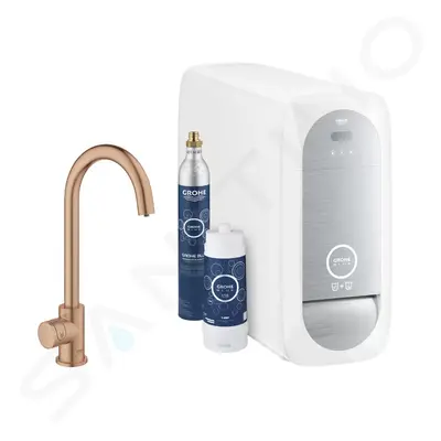 Grohe 31498DL1 - Dřezový ventil Mono Connected, s chladícím zařízením a filtrací, kartáčovaný Wa