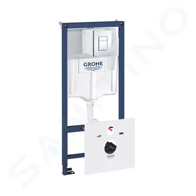 Grohe 39000000 - Předstěnová instalace pro závěsné WC, nádržka GD2, tlačítko Skate Cosmo, chrom