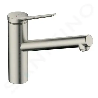 Hansgrohe 74802800 - Dřezová baterie 150, vzhled nerezu