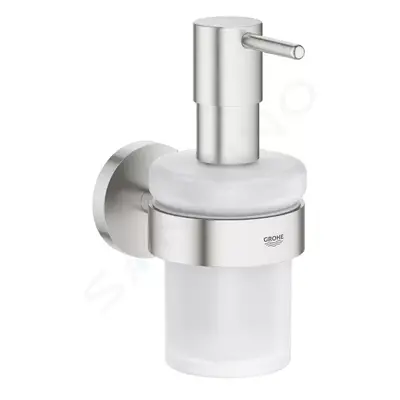 Grohe 40448DC1 - Dávkovač tekutého mýdla s držákem, supersteel