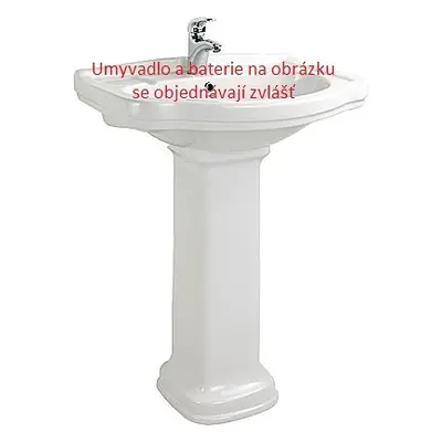 Creavit Klasik KL250 - sloup k umyvadlu Klasik 66 cm