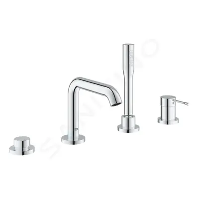 Grohe 1957800A - Baterie na okraj vany, 4-otvorová instalace, chrom