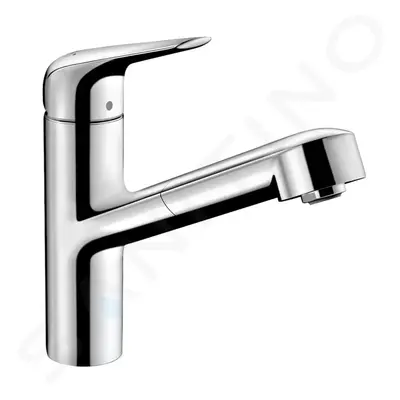 Hansgrohe 71814000 - Dřezová baterie M427-H150 s výsuvnou sprškou, chrom