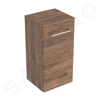 Geberit 501.274.00.1 - Boční skříňka 65x33x30 cm, 1 dvířka, ořech hickory