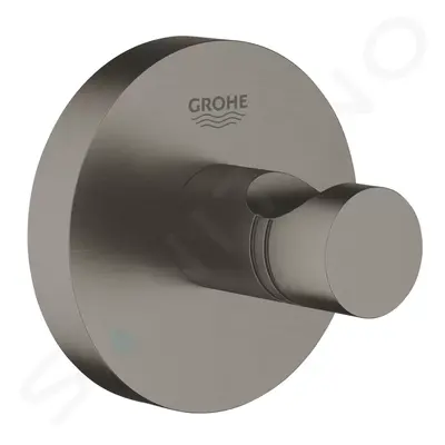 Grohe 40364AL1 - Háček na koupací plášť, kartáčovaný tmavý grafit