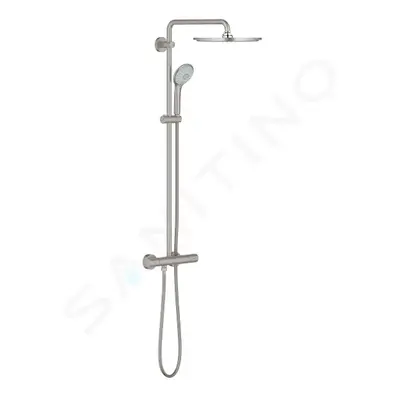 Grohe 26075DC0 - Sprchový set 310 s termostatem, 3 proudy, supersteel