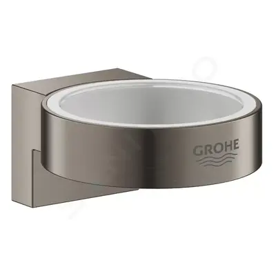 Grohe 41027AL0 - Držák skleničky/mýdelníku, kartáčovaný Hard Graphite