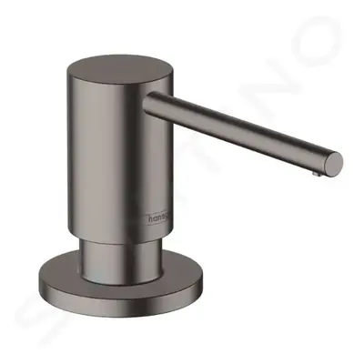 Hansgrohe 40438340 - Dávkovač mycího prostředku A41, 500 ml, kartáčovaný černý chrom