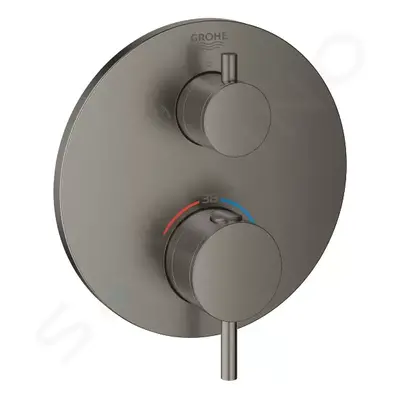 Grohe 24135AL3 - Termostatická baterie pod omítku pro 2 spotřebiče, kartáčovaný Hard Graphite